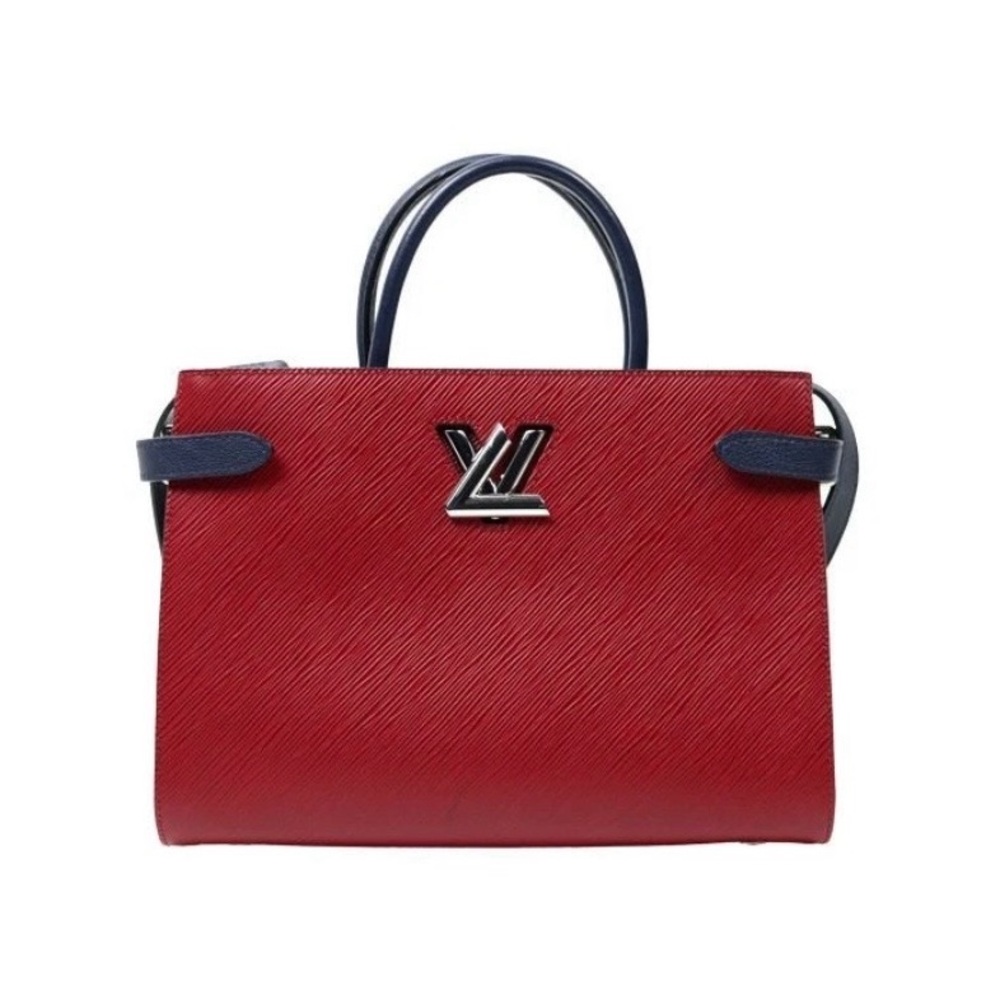 Louis Vuitton Red EPI Twist Rare Tote Bag